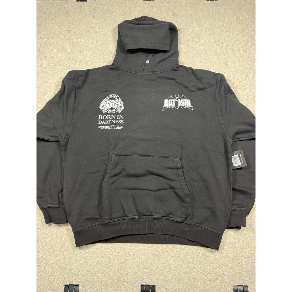 Darc Sport Batman Pierce Hoodie XL Pigment Black Limited Edition